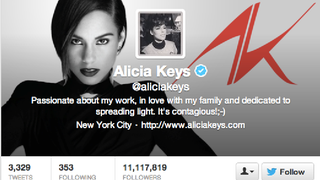 BlackBerry Spokesperson Alicia Keys Tweets From Her iPhone